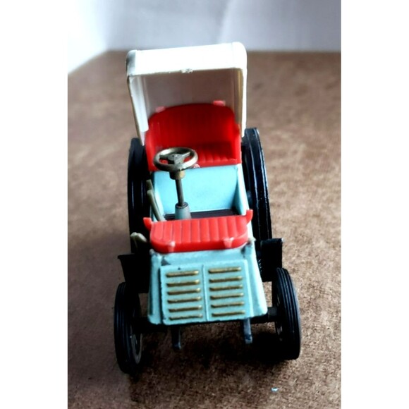 GAMA TOY DIECAST 2 Seater Light Blue Body Red Seat & White Canopy 1:46 W GERMANY - Picture 14 of 16